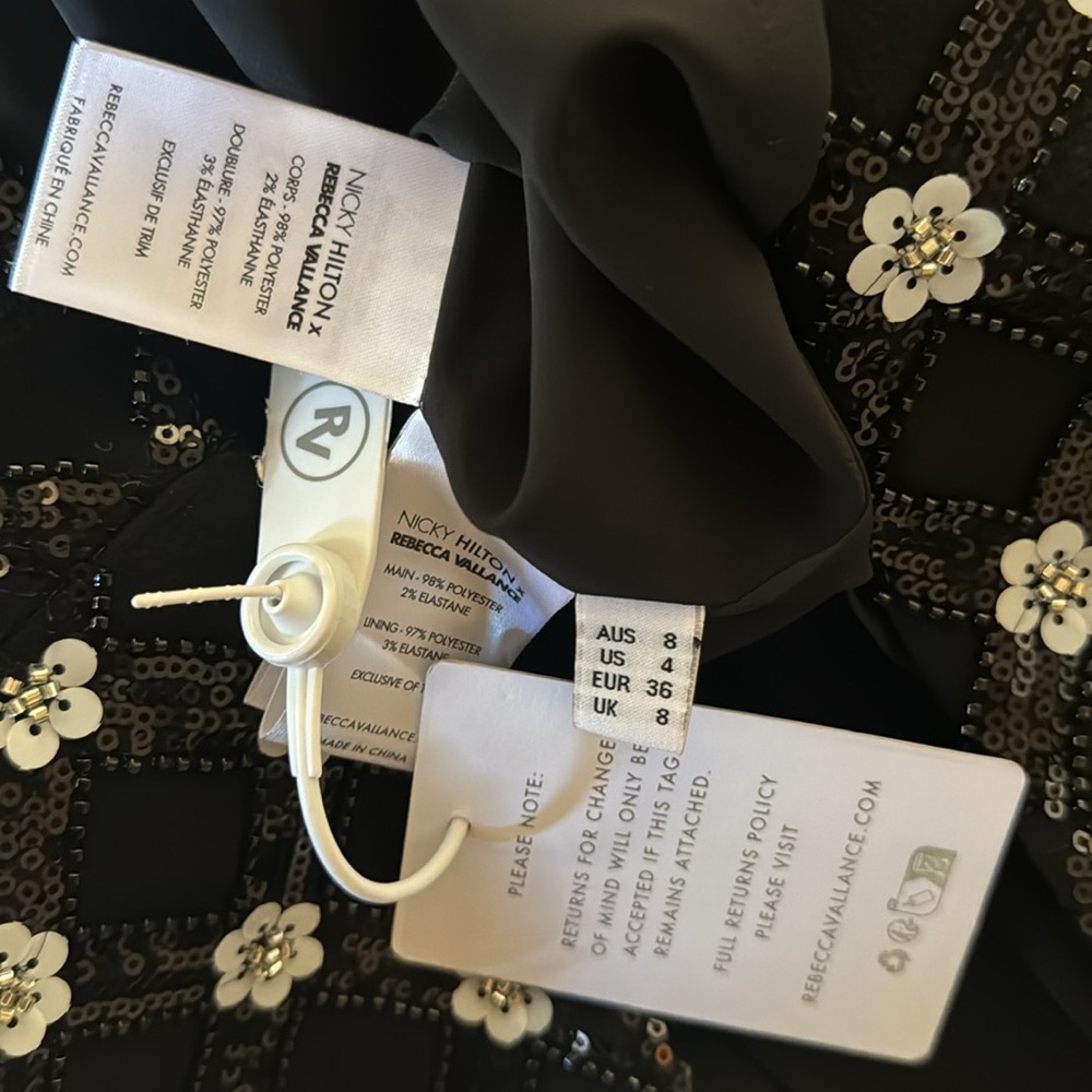 REBECCA VALLANCE Alivia embellished shift dress - Picture 9 of 9